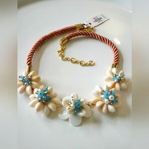 Talbots Natural Shell Beach Neclace